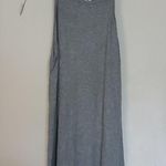 High neck ribbed tank top Gray Size M Photo 3