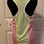 NEW Jockey Sport pink green tank top Photo 2