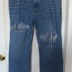 Abercrombie & Fitch  The 90’s Relaxed Curve Love High Rise Jeans Blue Size 20 Photo 0