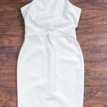 Likely  • Pentz Dress cut out sheath cream white sleeveless pencil Photo 0
