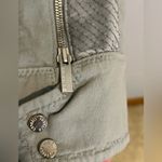 Roberto Cavalli  cropped Riding Pants Satin‎ detail Steel Size S $875 Photo 2