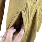 3 Doves Mustard Yellow Fleece Lined Boho Cottagecore Button Jacket Coat M Size M Photo 8