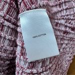 Anna Quan Charissa Long Sleeve Rib Knit Sweater Maxi Dress Mulberry AU 6 $360 White Size undefined Photo 9