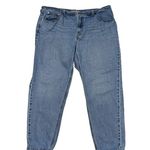 Levi's  Premium 80s Mom Jean Baggy Relaxed Fit Jeans Medium Wash Blue Womens 202W Photo 2