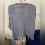 Vince Camuto  OS light blue open front short‎ sleeved cardigan B4 Photo 3