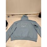 Oversized Hoodie Pullover Sweatshirt Don't Look At Me‎ One Size Blue Size L Photo 8