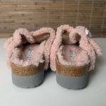 Birkenstock  Arizona Big Buckle Shearling Sandals Teddy Crystal Rose 8 Photo 10