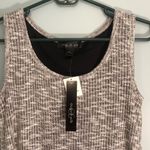 August Silk  gray thick strap tank top! Photo 1