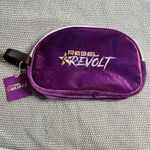 Rebel Revolt Replacement Bags for Cheer Shoes Purple Velour NEW Two Sizes Photo 8