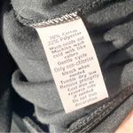 Juicy Couture  Size XL Black Pink Graphic Pleat Neck Velour Full Zip Hoodie Photo 4