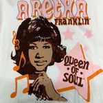 Aretha Franklin QUEEN OF SOUL Graphic Tee 100% Cotton Unisex XL Cream color NEW White Photo 2