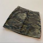 Forever 21  Camo Print Tuxedo Stripe Denim Mini Skirt Photo 6