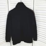 PINK - Victoria's Secret  Reversible Sequin Stripe Sleeve Sweatshirt Black Small Photo 9