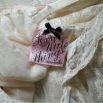 Victoria's Secret Victorias‎ Secret Women's Baby Doll M Sexy Little Things Ivory Y2K Photo 4