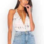 Young Fabulous and Broke new YFB ⚘ Naomi Plunging Cami Top ⚘ Seaglass Tie Dye ⚘ S Photo 0