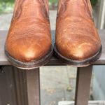 Frye Billy Shootie Boots Cognac Leather Size 7.5 Cowboy Western Rodeo Booties Photo 2