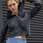 Brandy Melville Cropped Zip Up Photo 0