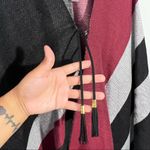 Marc New York ColorBlock Poncho Shawl Rauna One Size Photo 4