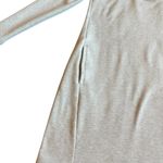 Athleta  Grey Long Sleeve Shift Dress Stretchy Classic Athleisure Size Small Photo 3