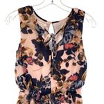 Maurice's Floral Tie Front Cutout Ruffled Dress Photo 2