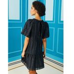 Marie Oliver  XS Wren Midnight Plaid‎ Mini Dress Silk Blend Photo 7