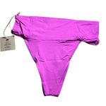 Free People NWT x Toast Swim Women's Banded Waist Bikini Bottoms XS Purple Photo 2