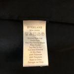 Everlane  Black Japanese Goweave V-Neck Cocoon Dress Sleeveless Womens Size L Photo 3