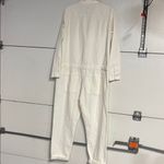 French Connection  WOMENS MARDO CARPENTERSUIT JUMPSUIT WHITE NEW SMALL Photo 5
