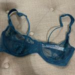 Urban Outfitters  Blue Sheer Bralette NWOT Photo 0