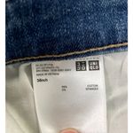 Uniqlo  Women Jeans Size 34 Wide Straight Ankle Star Harajuko Street Edgy Pop Art Photo 7