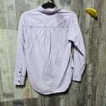 Marine layer Purple Heather Josie LS Button Up Relaxed Popover Shirt Sz XS Photo 1