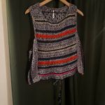 Free People  Step Outside Crochet Sweater Top Photo 3