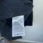 Hill House The Ana Nap Dress Mini V-Neck Poplin Black Size Small Elegant Photo 9