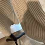 1. State  cream and gold specs thru the sweater Photo 2