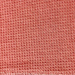 None Salmon Pink Waffle Knit Thermal Shirt Boho Winter Base layer Outdoor M Womens Photo 7