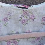 Women's Unbranded One Size Light Blue Pink Floral Nightgown Photo 4