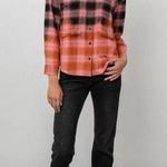 Rails NEW Tierra Top in Pink Orange Dip Dye Photo 4