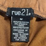 Rue 21 Faux Suede Shorts scalloped Western Vibe Brown Womens Medium Photo 7