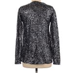 ZARA  W&B Collection Sequin Long Sleeve Top Size M NWT. 
5% Elastane 95% Polyeste Photo 1