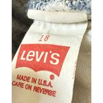 Levi's Vintage 501 Jeans Blue Cotton Denim USA Made Button Fly 80s Size 18 Photo 6