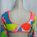 Maaji FIRE BESTI SUBLIMITY reversible LONG SLEEVE
BIKINI TOP Medium NWOT Photo 4