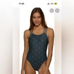 Jolyn burgundy ryker swimsuit Red Size XS Photo 4