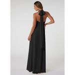 Azazie NWT Fifi Sand A-Line Strapless Chiffon Convertible Bridesmaid Dress Photo 8