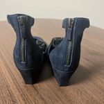 Eileen Fisher New Suede Veery Suede Pump in Midnight Blue Photo 4