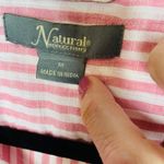 Natural Reflections  Red Striped Tunic Sz Medium Photo 7