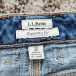 L.L. Bean Favorite Fit Classic Denim Pencil Skirt Blue 12 Petite Size 12P Photo 1