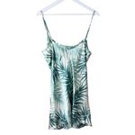 Bebe Satin Cowl Neck Slip Dress Midi Leaf size L Photo 6