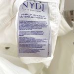 NYDJ Sheri Slim Ankle Jeans with Side Slits Lift Tuck White Size 12 Photo 8