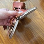 Free People Mahogany Brown Leather Ankle Strap Vale Boot Sandal Photo 7