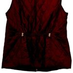 Croft & Barrow  Puffer‎ Vest Medium Red Quilted Gorpcore Photo 3